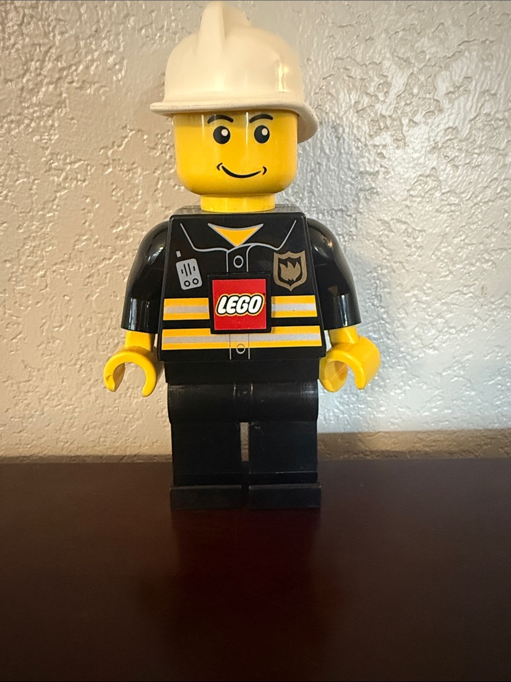 Lego Firefighter LED Fireman Figure Flashlight 7.5"